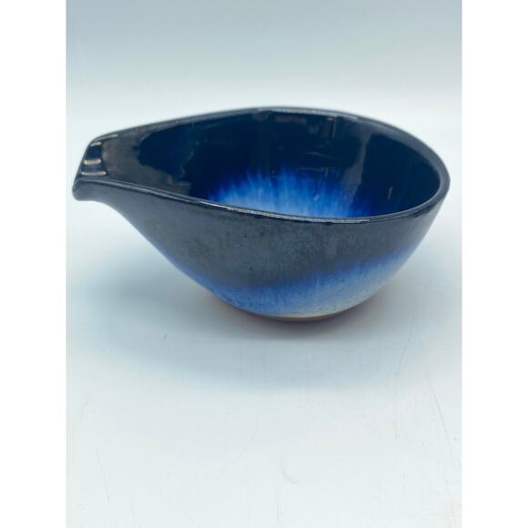 Peter Pots MCM Vtg. 60s Mid Century Modern PETER POTS Creamer & Sugar Set Blue - Picture 9 of 9